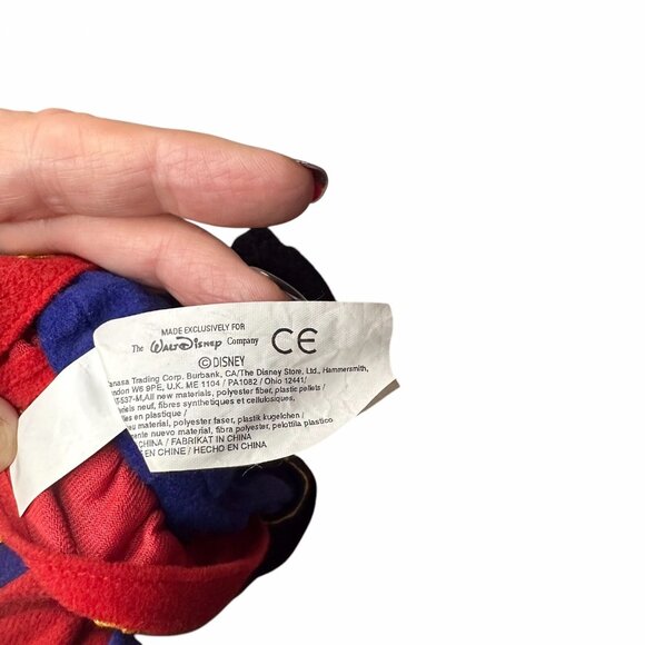 Disney Store Nutcracker Mickey Bean Bag Plush 10.5” Holiday Collectible Toy - Picture 7 of 8